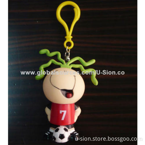 Design Come from Cartoon Basketball Doll-shaped Promotional USB Flash Drive, OEM Services Provided